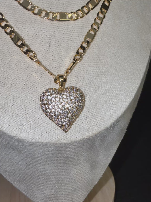 Cuban with pendant