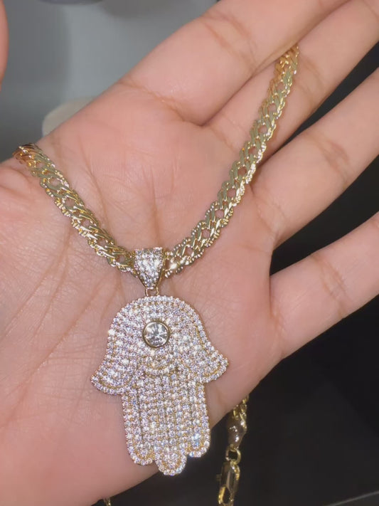 Fatima hand with chain